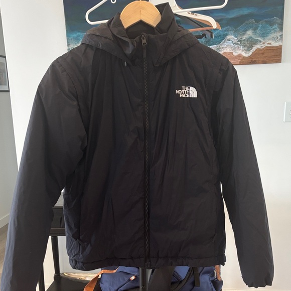 The North Face Women’s Black Performance Jacket- removable sleeves- size M - Picture 1 of 10